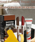 DIY Wood Floor Scratch Repair Kit With 25g Quick Fix Paint Pen For Furniture And Surfaces Seamless Color Match Filler Stick For Floors Baseboards Doors Tables Counters And More Home Use.
