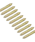 Double Ended Hanger Bolts Set For Wood Joining 96 Pieces 5x13mm Self Tapping Thread Dowel Screws Hidden Fasteners shown in detail