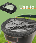 69712 Hopper Cover For Agri Fab 85 Lb To 100 Lb Spreader Clear Plastic Top Cover That Fits Scotts And Other Brand Spreaders