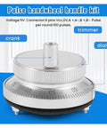 Hand Wheel Kit For CNC Machines And Milling Tools 5V Manual Pulse Generator Rotary Encoder with 60mm Silver Knob