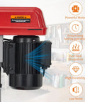 10 Inch Benchtop Drill Press With 5 Amp Variable Speed Motor And Led Light showing powerful motor and cooling features.