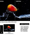 Top Tier 1080p 60fps Usb3.0 Hdmi Dual Output Digital Security Camera showcasing mango splash comparison at 60fps and 30fps.
