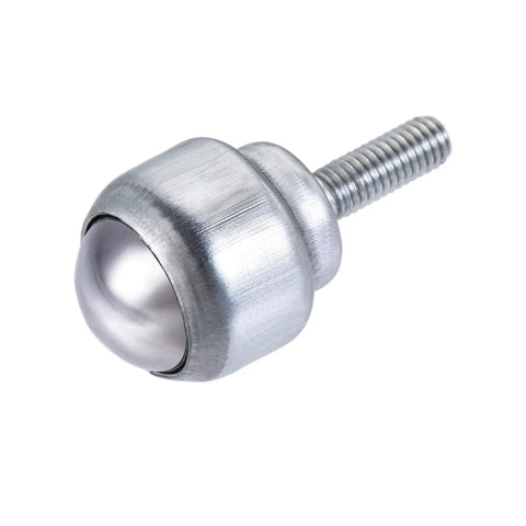 Ball Transfer Bearing Unit 17mm 44 Lbs Capacity Bolt Fixing Type For Transmission Systems Pack Of 4 Carbon Steel Rotary Ball