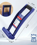 WORKPRO drywall carrier, blue plastic, 2-pack; supports drywall/plywood up to 176 lb.