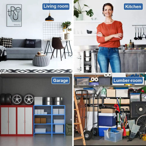 Heavy Duty Adjustable Wire Shelving Unit Featuring Six Tier Metal Storage Rack Rock Solid Design Tailored For Garage Organization And Closet Storage With Custom Height Adjustments And Matte Black Finish