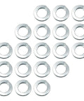 Heavy Duty Three Sixteenth Inch Split Lock Washers 100 Pack Zinc Plated Carbon Steel Spring Gaskets for household projects