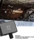 High Sensitivity Water Leak Detector For Construction Pipelines Easy Pipe Leak Monitor with underground application