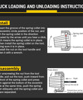 Instruction diagram for installing and disassembling Spring Collet for CNC Engraving and Milling, 26mm Hole ER32 Clamp Chuck for Lathe