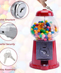 Universal Gumball Machine Keys Replacement For Secure Cylinder Lock With Durable Metal And Plastic Build Easy Installation Compatible With Most Vending Machines Keeps Your Setup Locked And Secure By HEALEEP showing gumball machine and keys