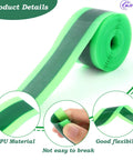 Two Roll Bike Tire Liner Set for Flat Protection and Puncture Defense, TPU inner tube guard showing flexibility and durability features