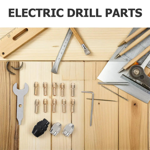 Miniature Drill Chuck Collet Set With Ten Copper Core Collets And Two Wrenches For Precision Grinding Machines And Rotary Tools