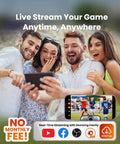 Group using Chameleon AI Auto Sports Action Camera, 4K 60FPS Real Time Player Tracking for Soccer and Basketball, Live Stream Ready