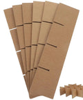 10 Pack Small Size Shipping Carton Dividers with Interlocking Compartments for Gift Boxes and Craft Organization Storage.