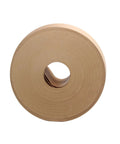 Big League Durability 3 By 600 Feet Water Activated Gummed Kraft Paper Tape 2 Pack brown tape roll with inner core.