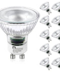 GU10 Dimmable LED Light Bulbs 4.5W 5000K Daylight White 40 Degree Beam, 400lm Energy Saver, 10 Pack