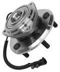 Front Wheel Bearing And Hub Replacement Assembly For 2007 2016 Jeep Wrangler With Four Wheel ABS 5 Lugs 3 Bolt Triangular Flange Direct Fit