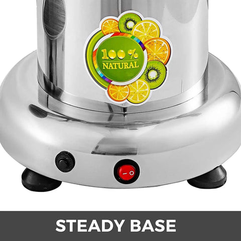 Heavy Hitter Electric Juicer For Home Stainless Steel Fresh Juice Press With Auto Fiber Separation 370 Watt Mini Fruit And Veggie Squeezer Cranking Smooth At 2800 Rpm