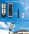 Outdoor Waterproof 6500K LED Motion Light With Remote Control, IP65 Commercial Grade Street Flood Light For Parking Lot Driveway