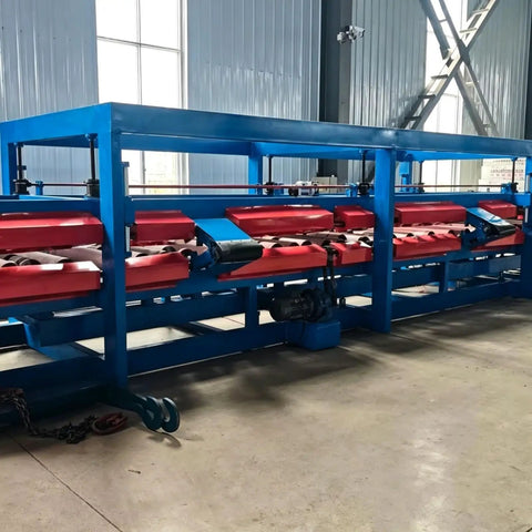 Pro Grade EPS Sandwich Panel Roll Forming Machine With Precision Tension Control For Rock Wool Partition Boards And Portable Room Walls in factory setting