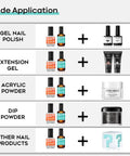 Wide application of 15 Ml Nail Dehydrator And Primer Kit For Nails Acid Free Base Coat Natural Prep Dehydrate And Bond Primer