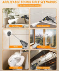 Beast 1500W Steam Cleaner Handheld Portable For Home Kitchen And Auto Detailing used on furniture, tiles, glass, and toilet.