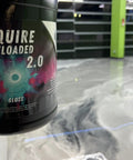 Squire Two Zero Reloaded Pro Grade Sealer For Concrete Epoxy Natural Stone Vct Lvt Lvp Tile And Grout Substrates With Gloss Finish One Quart Coverage Up to 250 Sqft on a glossy floor.