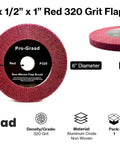Killer Bench Grinder Flap Wheel Perfect For Knocking Out Scratches And Nicks With A Slick 320 Grit Finish 6 inch non woven brush wheel