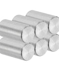 10mm X 20mm Stainless Steel Dowel Pins Set Of 6 For Shelves And Furniture Fixing, 304 Stainless Steel Shelf Pegs, Heavy Duty Rod Supports, Silver