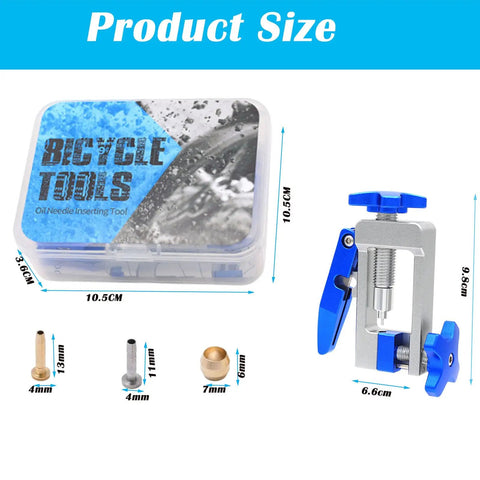 2 In 1 Pro Grade Bike Hydraulic Brake Hose Cutter And Line Fitting Insert Tool Kit With 20 Brass Olives Kit For BH59 BH90