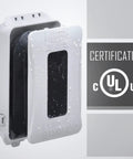 Heavy Duty 1-Gang Weatherproof In-Use Expandable Outlet Cover with Flat Nonmetallic Design, UL Certified