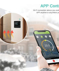 Smart Thermostat And Furnace Heating Controller With LCD Touch Screen For Underfloor Heating And Gas Stove WiFi Enabled Hassle Free Use 85V To 250V AC app control