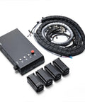 Close Loop Stepper Motor Set For ProVerXL 4030 Upgrade Kit with control box, four closed-loop motors, and chain cables.