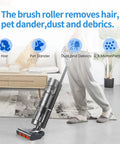 Soft Brush Roll Replacement For Shark Apex DuoClean And Lift Away Vacuums Easy Install vacuuming living room floor