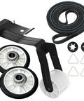 All In One Dryer Repair Kit With Upgraded Drum Roller Idler Pulley And Belt For Common Dryers Fits Whirlpool Kenmore Maytag And Amana Models