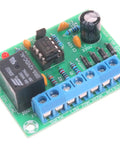Liquid Water Level Detection Sensor Module With High Current Relay For Pump Control And Controller Switch Automation Auto Tank Level Monitoring Valve Or Solenoid Control Plug And Play Setup For Home Or Business, close-up view showing components and connections.