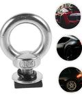 Heavy Duty Roof Rack Tie Down Kit With Eye Bolts And Strap Anchors For Rooftop Tents And Cargo, Easy Install Eye Hook Hardware To Secure Your Gear On Any Adventure. 304 stainless steel eye bolt for car tie-down