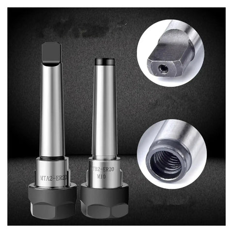 High Precision Taper Collet Chuck With 0.005mm Accuracy For Milling And Lathe Machines Heavy Load Industrial Metal Cutting Tool, showing detailed spindle design.
