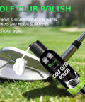 Dope All In One Golf Club Cleaning Kit With Pro Grade Cleaner Polish Brush And Grip Cleaner 7 Piece Set In Handy Hard Case Gift Box Great For On The Range Or At Home And Keeps Grips Fresh And Clubs Shiny, golf club polish bottle on iron