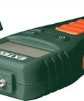 Compact Pin Moisture Meter For Wood And Building Materials With Audible Alerts Handy Pro Grade Visual Drop Icons Self Test Cap Handheld Water Leak Detector