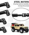 Center Driveshaft For Axial SCX24 Jeep Gladiator AXI00005 Steel CNC Hardened U Joint Upgrade with RC Jeep image