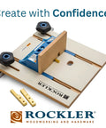Box Joint Router Jig With Finger Joint Indexing Keys In Three Widths 1/4, 3/8 And 1/2 Inches For DIYers Boxmaking On A Router Table