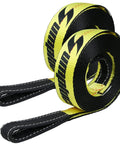 Beefy Heavy Duty Tow Strap 2 Inch By 20 Foot With Loops 20000 Lbs Break Strength Kinetic Recovery Tow Rope For ATV UTV Car Tractor Boat Trailer Emergency Towing Straps Tree Saver rolled polyester tow strap with loops
