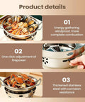 Go-To Portable Alcohol Stove Set For Camping And Backpacking adjustable lid pot stainless steel utensils product details