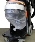 Continuous Infinity Dust Bag Roll For Dust Collectors, 72 Foot, 5.5 Mil Thick attached to dust collector machine.