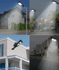 10000LM Solar Outdoor Lights Dusk To Dawn Security Flood Light 6000K with Remote Control for yard, garden, street