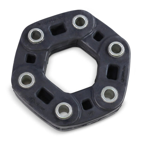 Feby Bilstein Flexible Coupling Kit For Propshaft Fits Like A Charm With Smooth Ride And Solid German Build Quality 110 Mm Pitch Circle Diameter One Pack Ready To Rock Your Drive Train Fix, black rubber coupling with metal bushings