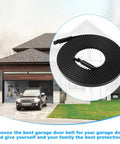 Beefed Up 7Ft Belt Drive Garage Door Opener Replacement Belt 41A5250 for quiet, smooth operation shown near garage