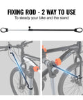 Fixing rod attachment for Heavy Duty Bike Repair Stand With Four Leg Base Adjustable 42.5 To 74.8 Inch Height Foldable Maintenance Stand
