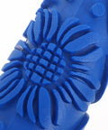 Close-up of Pro-Level Rubber Texture Paint Roller for Walls and Ceilings, showcasing detailed blue rubber texture and pattern.