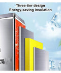 Insulation layers of 40L Commercial Hot Water Dispenser Urn With Auto Fill Faucet Stainless Steel Tank visualized